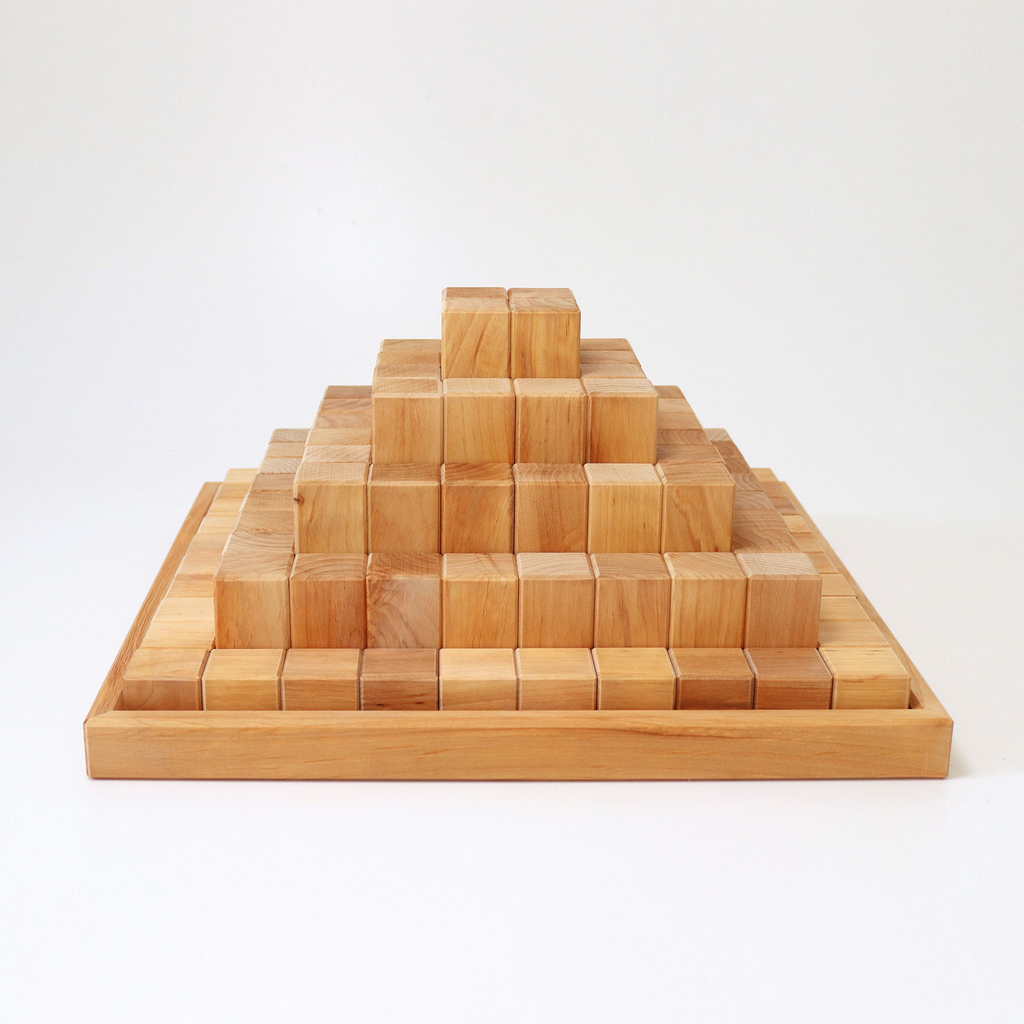 GRIMM'S - LARGE STEPPED PYRAMID NATURAL
