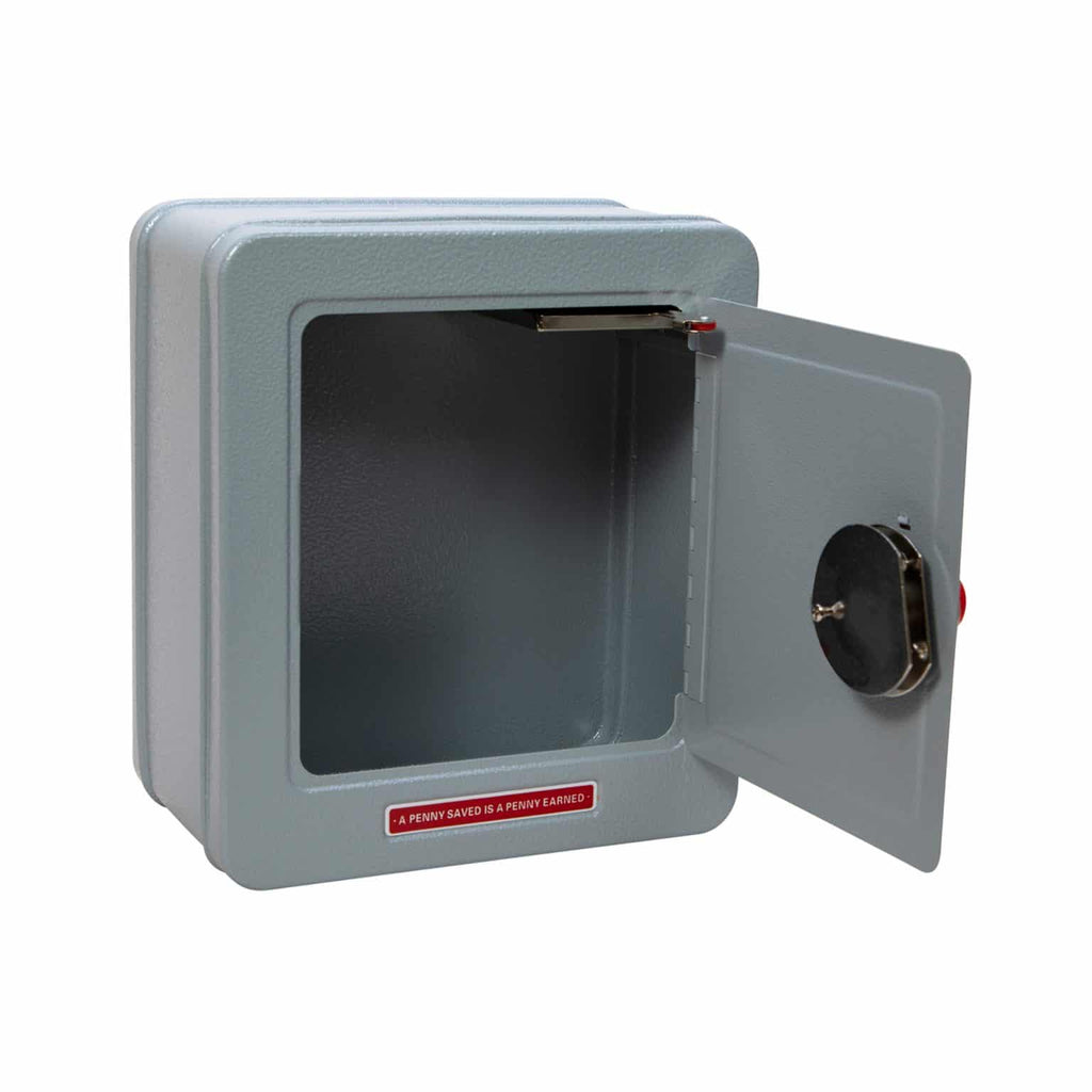 STEEL SAFE WITH ALARM