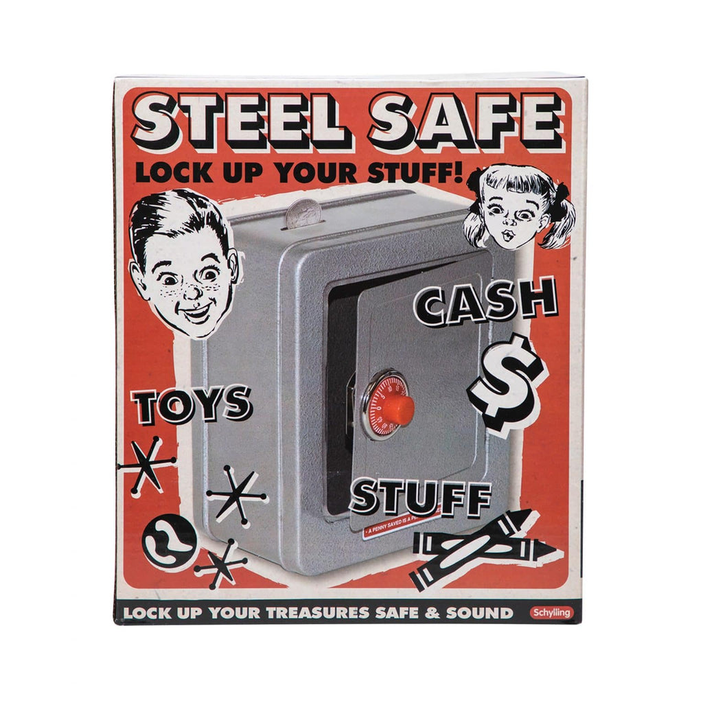 STEEL SAFE WITH ALARM