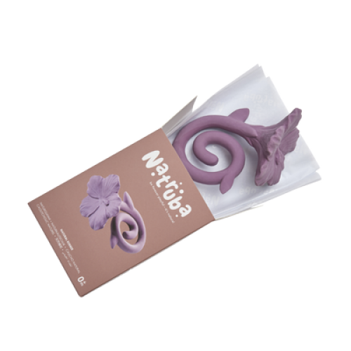 HIBISCUS TEETHER - PURPLE