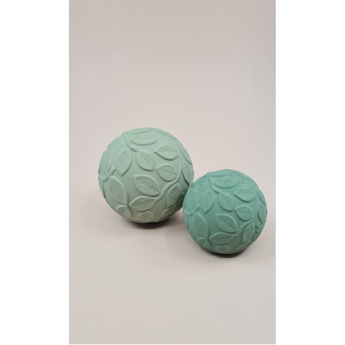 LEAF SENSORY BALL SET - GREEN