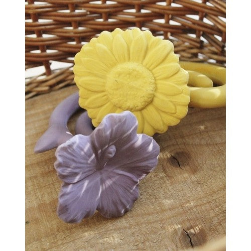 HIBISCUS TEETHER - PURPLE
