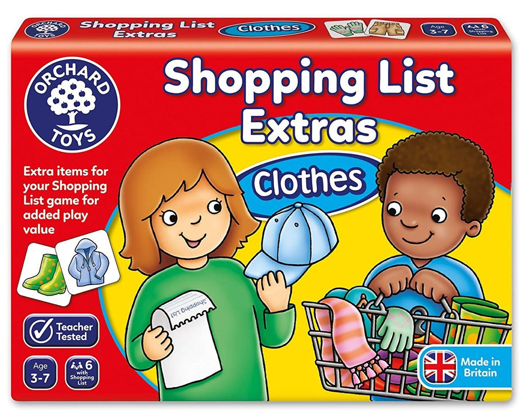 SHOPPING LIST BOOSTER - CLOTHES