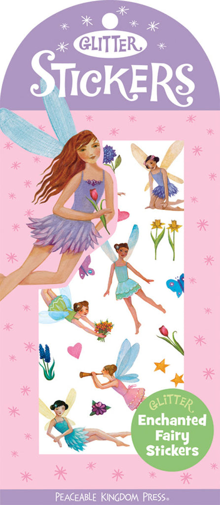 ENCHANTED FAIRY GLITTER STICKERS