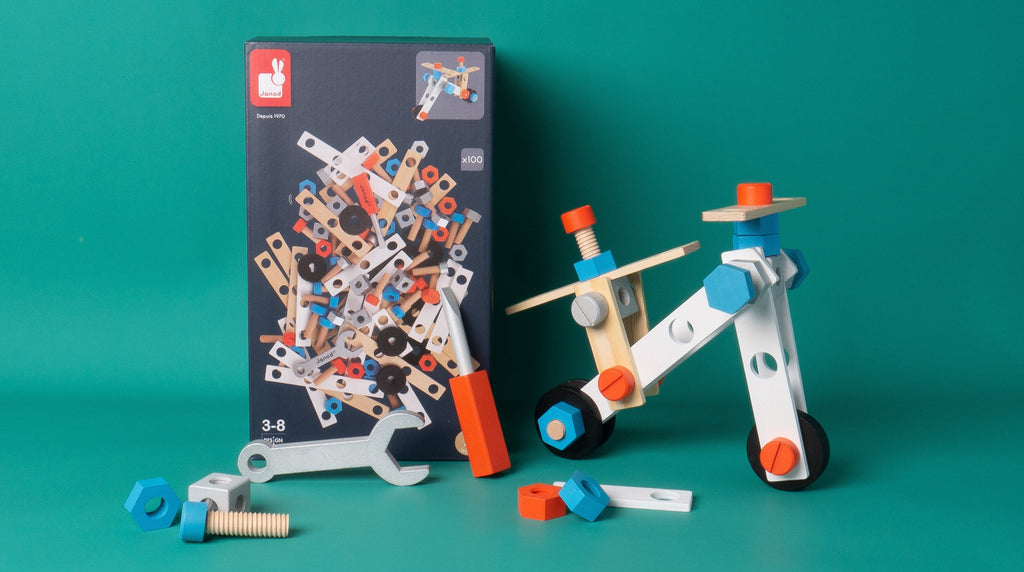 BRICO KIDS DIY BARREL 100PC