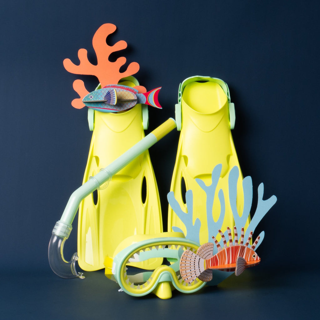 DIVE SET NEON - LIME