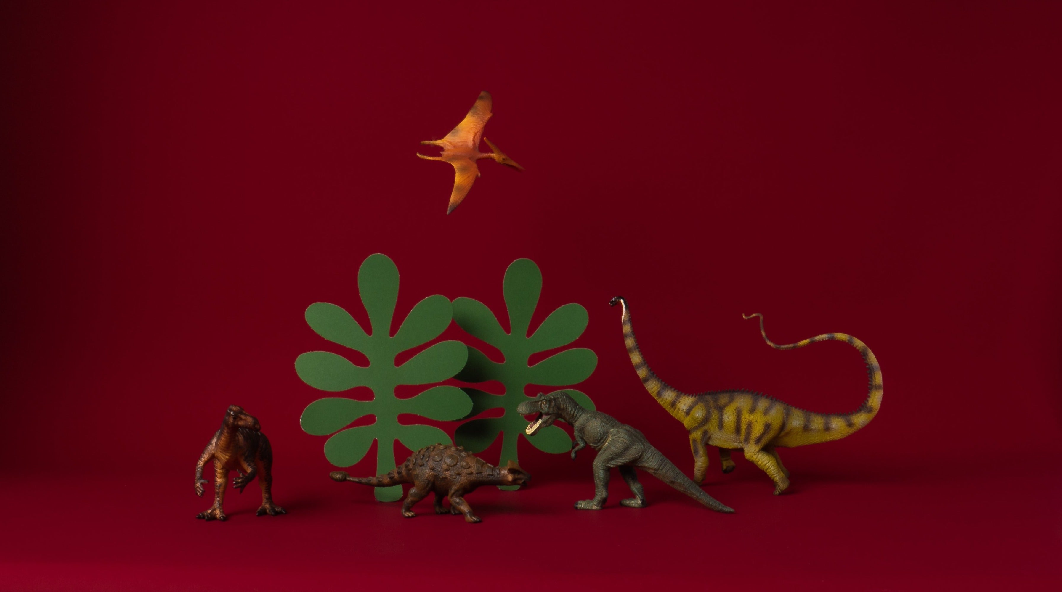 Dinosaur Figurines - Set Of 5 - Preorder Due 11Th November