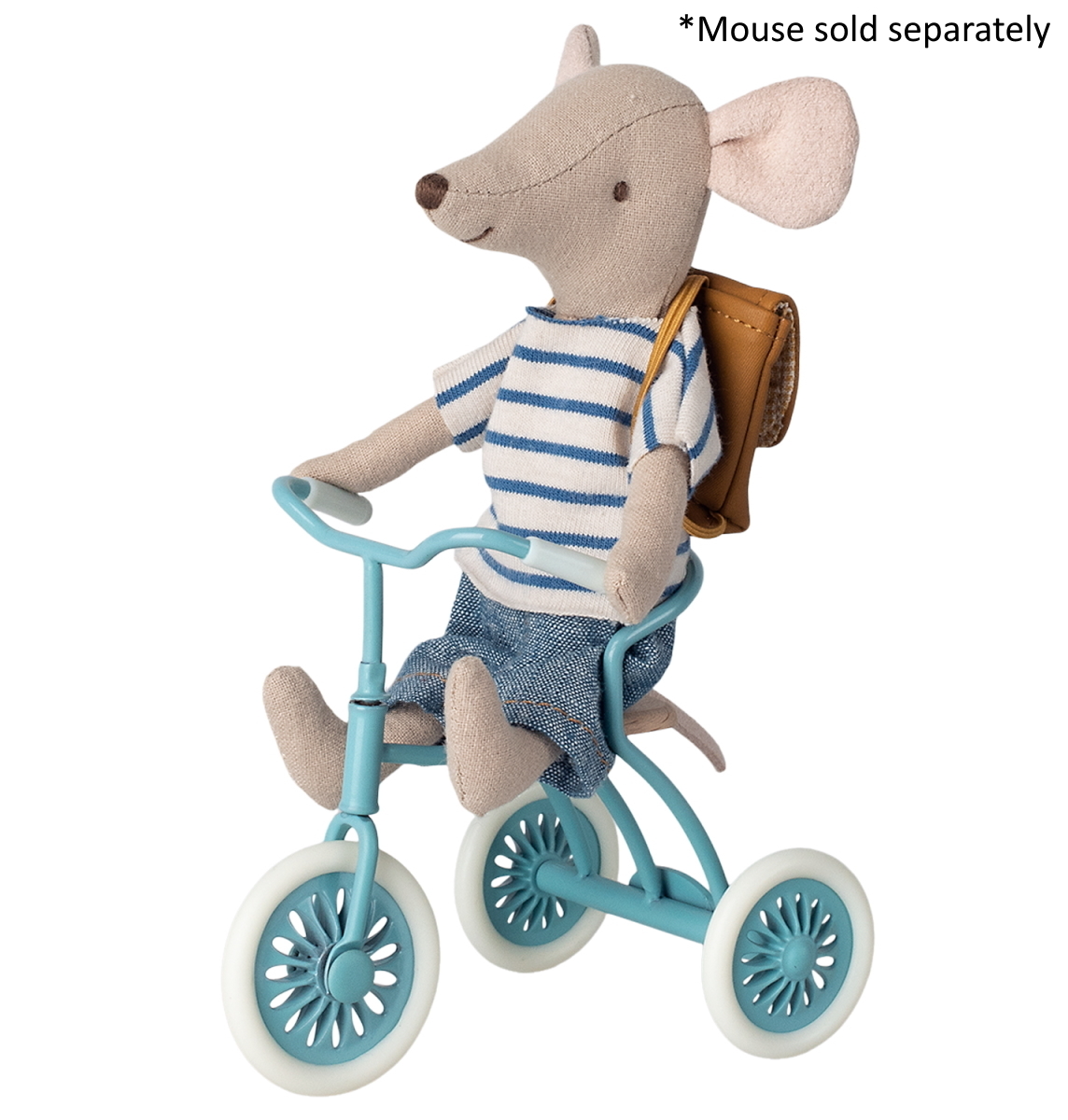 Maileg - Abri Á Tricycle For Mouse - Petrol