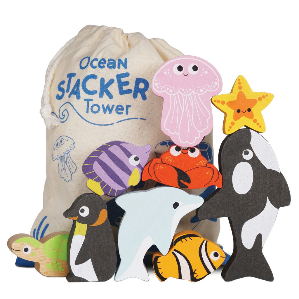 OCEAN STACKING ANIMALS