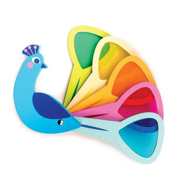 PEACOCK COLOURS - TENDER LEAF TOYS