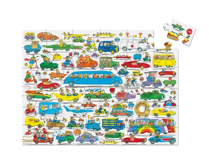 RICHARD SCARRY'S CARS AND THINGS THAT GO 36PC PUZZLE