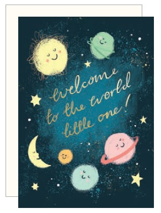 Welcome to the world little one - planets