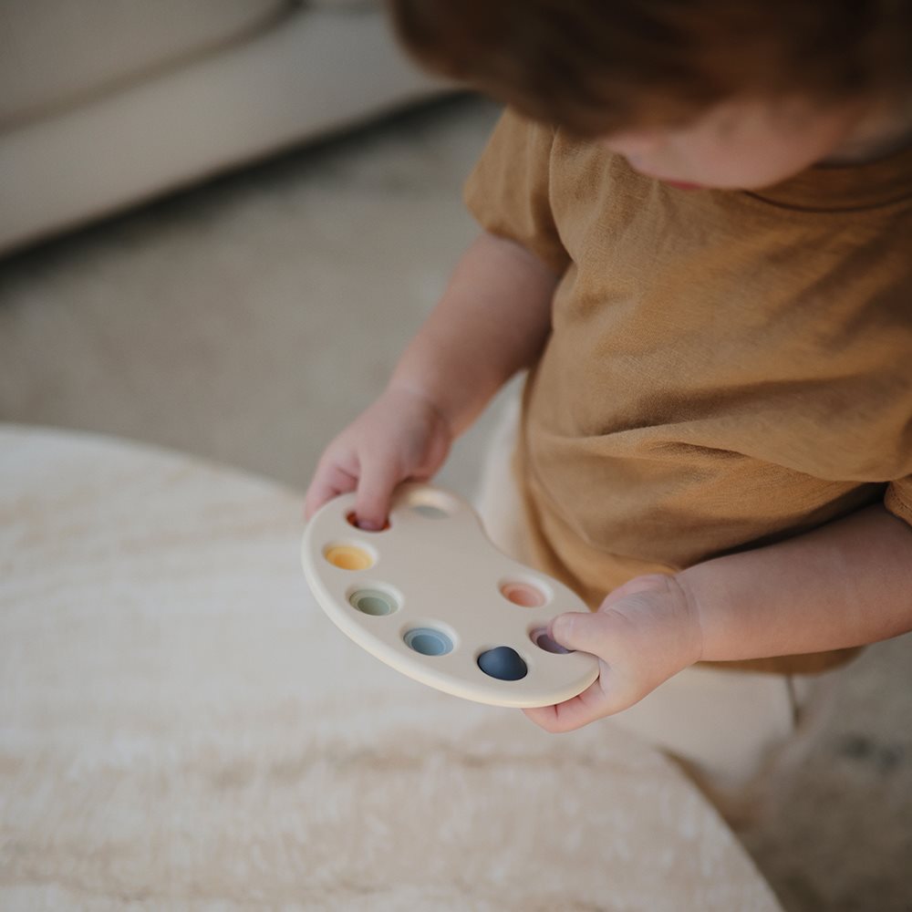 MUSHIE - PAINT PALETTE PRESS TOY