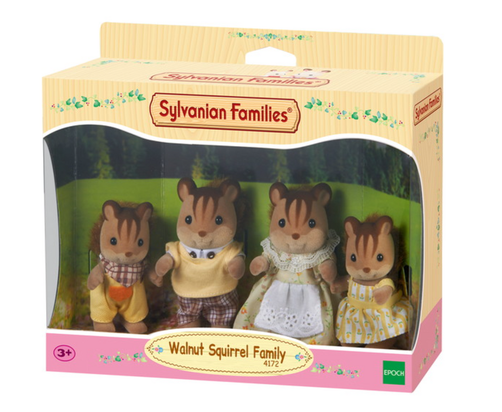 Sylvanian Families - Walnut Squirrel Family