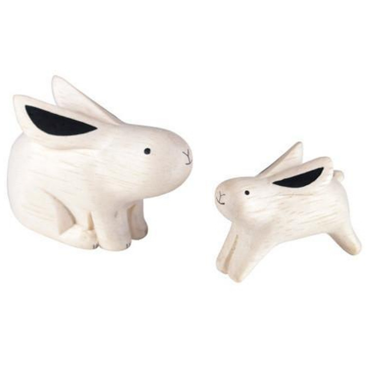 Pole Pole Animal Pair - Rabbit