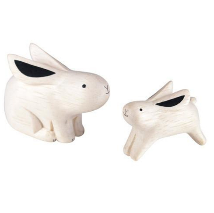 POLE POLE ANIMAL PAIR - RABBIT