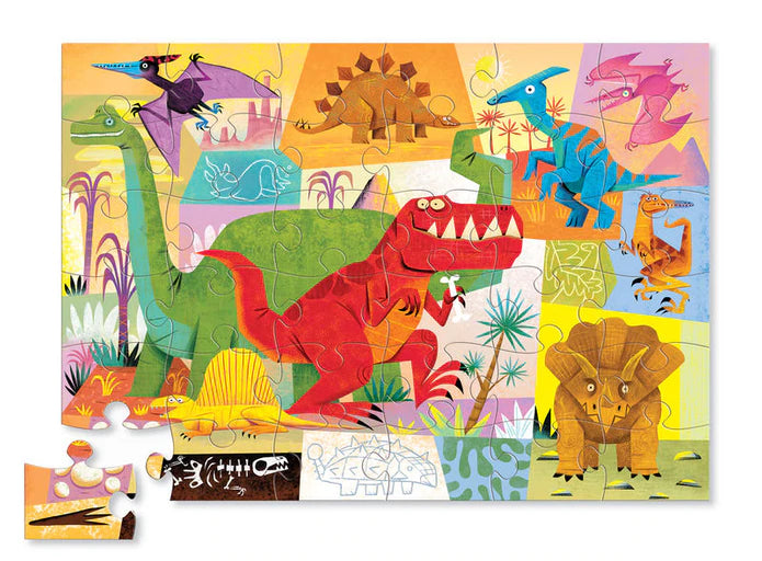 FLOOR PUZZLE - DINOSAUR 36PC