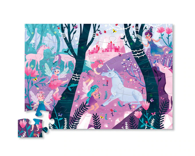 Floor Puzzle - Unicorn Forest 36Pc