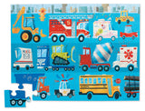 Floor Puzzle 36Pc - Vehicles