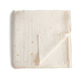 Mushie - Swaddle Organic Cotton Muslin - Sun