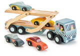 Tender Leaf - Car Transporter With 4 Cars