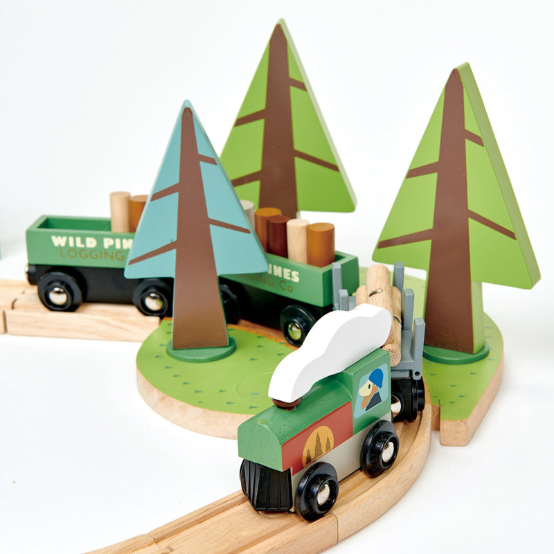 Wild Pines Train Set - 50Pc