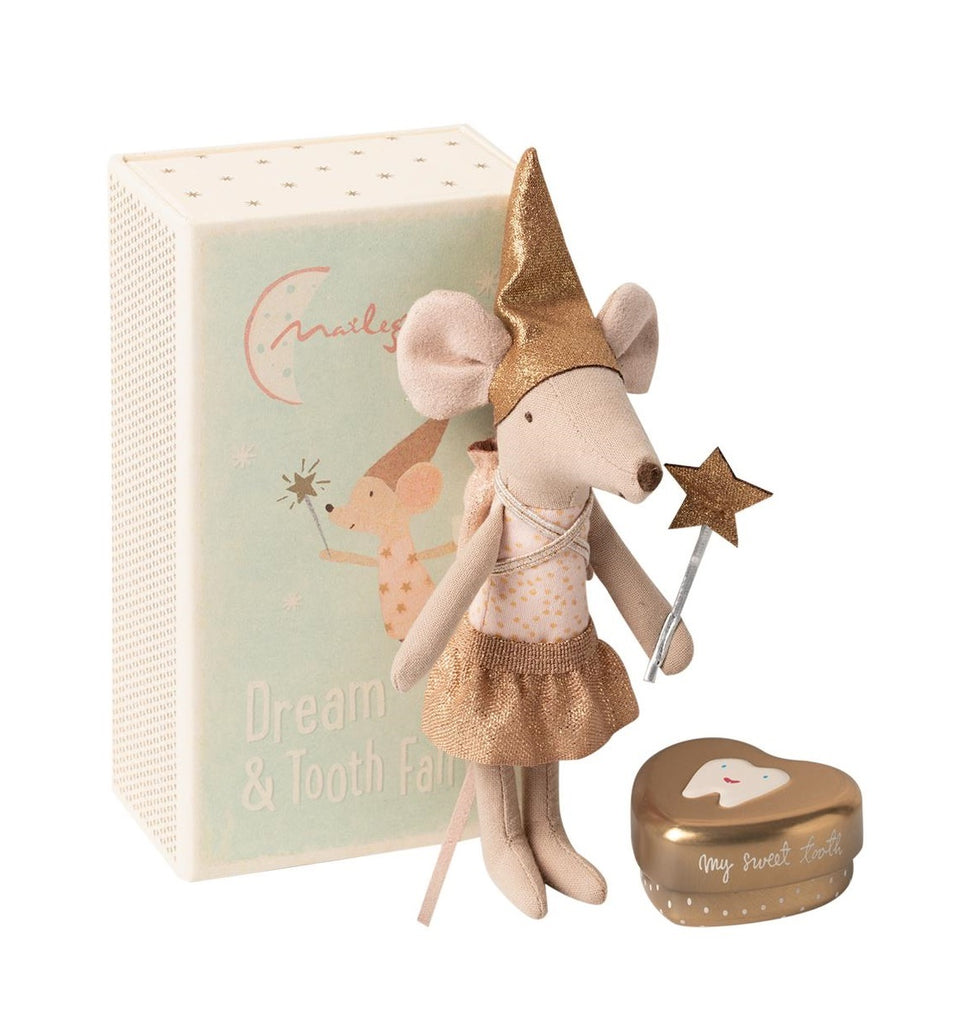 TOOTH FAIRY SISTER MOUSE IN BOX