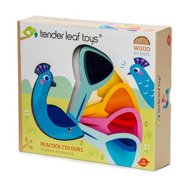 PEACOCK COLOURS - TENDER LEAF TOYS
