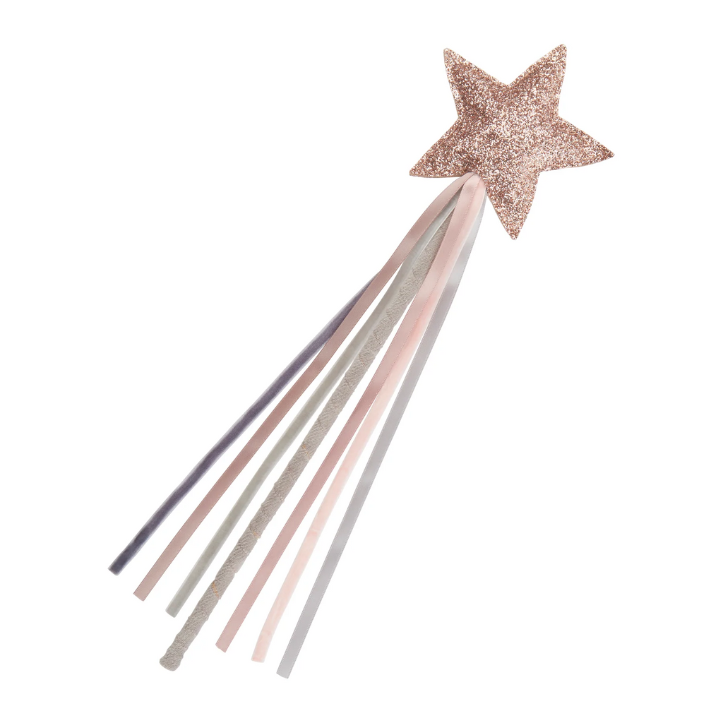 VELVET RIBBON WAND - PINK