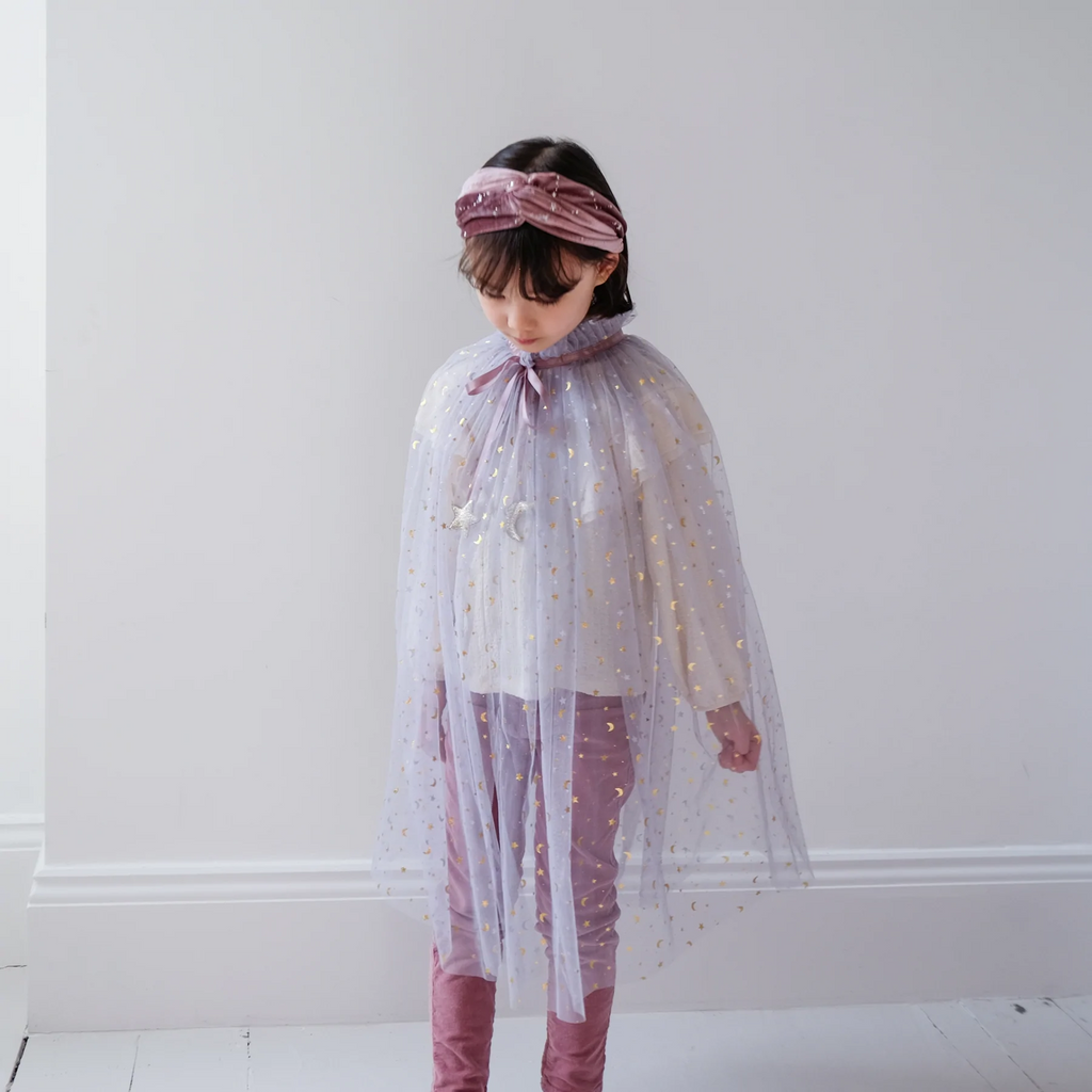 KNOTTED VELVET ALICE BAND - MYSTICAL SUGARPLUM