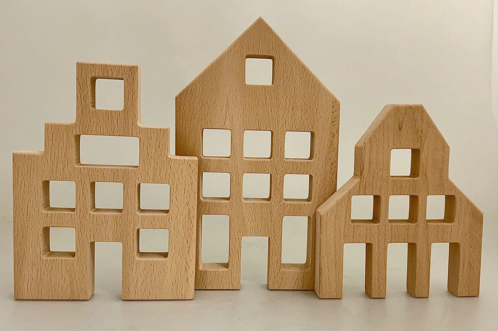 Dutch Wood Houses - 3  Piece