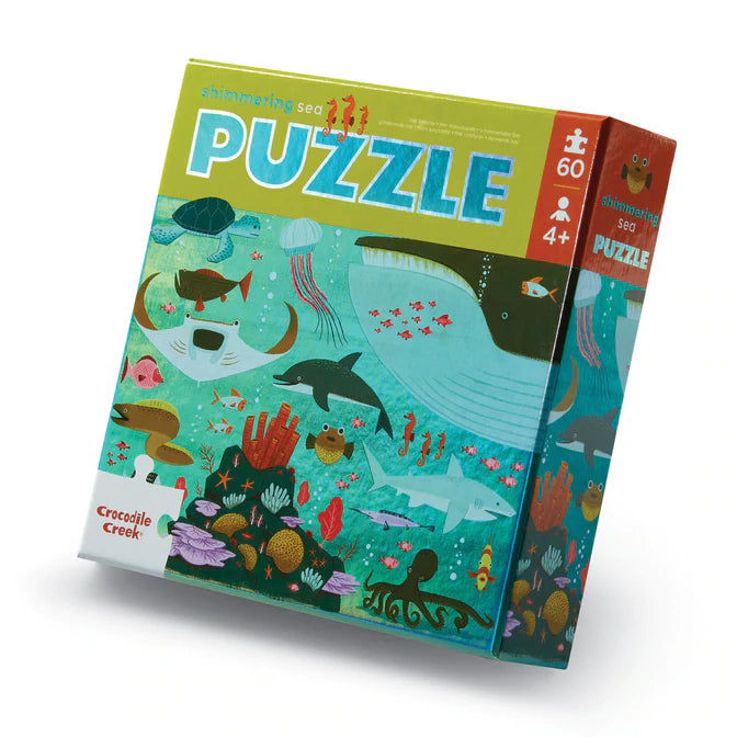 FOIL PUZZLE 60PC - SHIMMERING SEA