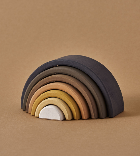 Raduga Grez - Skin Tones Arch Stacker Black To White