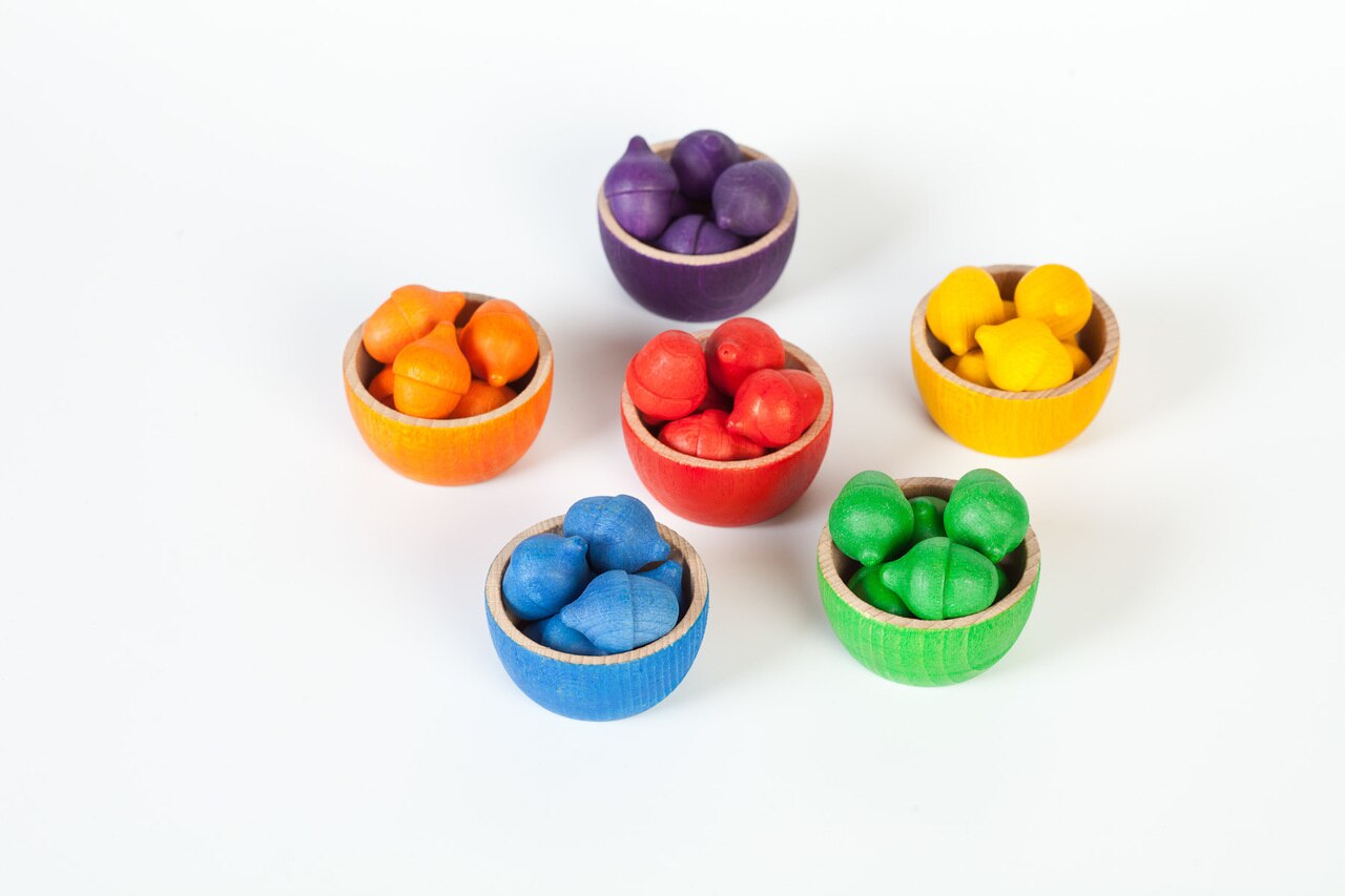 Grapat - Bowls & Acorns 43pc