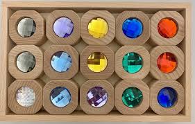 Papoose Bitcoin Blocks - 15Pc Rainbow