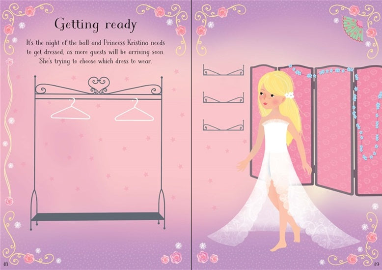 Little Sticker Dolly Dressing Snow Princess