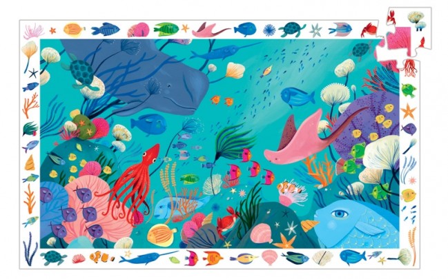 Observation Puzzle - Aquatic 54pc