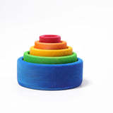 Grimm's - Stacking Bowls Blue 5Pc