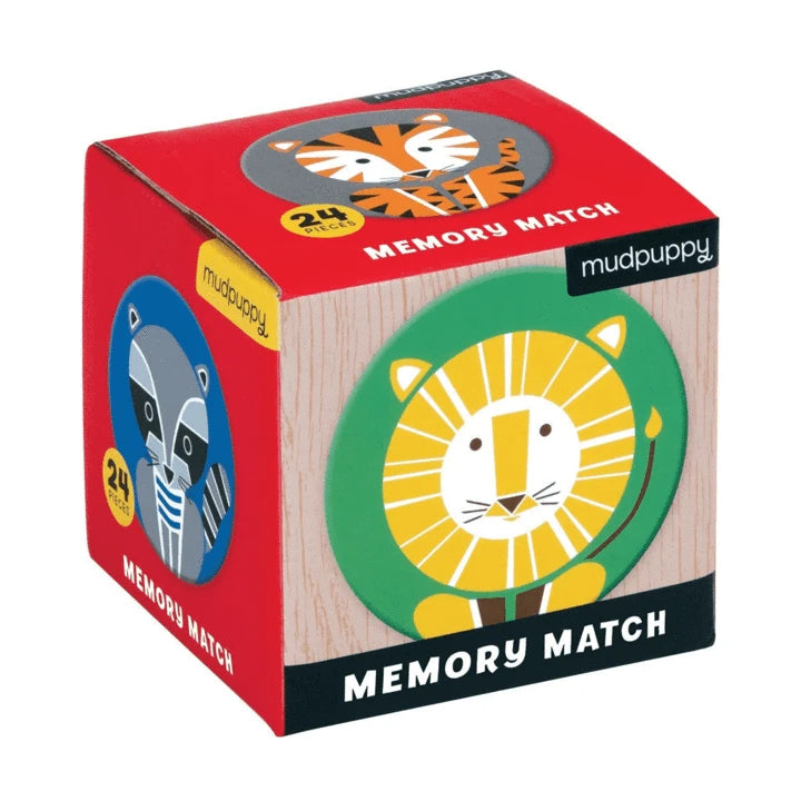 MINI MEMORY MATCH - GEOMETRIC ANIMALS