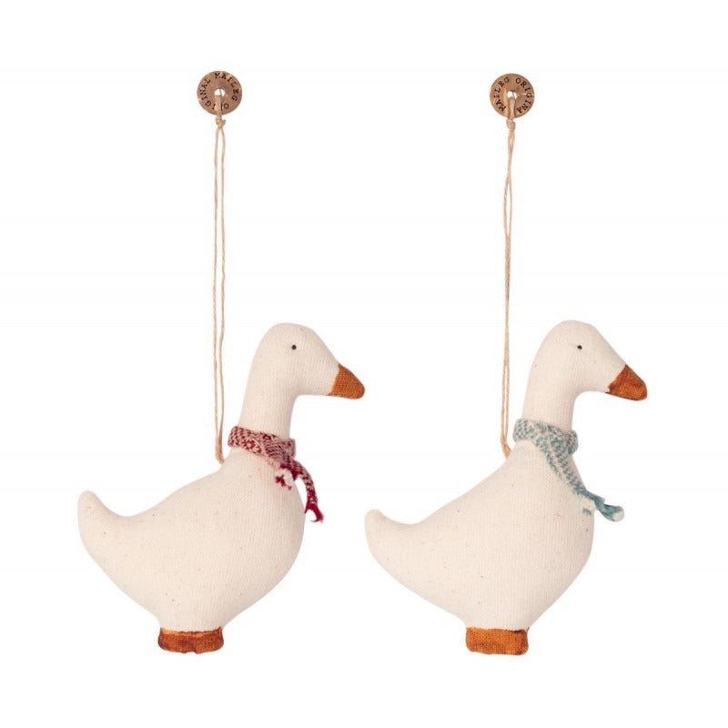 Maileg - Goose Ornaments Assorted