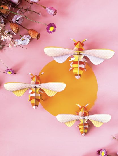 Studio Roof - Set Of 3 Honey Bees