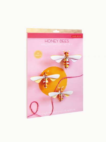 Studio Roof - Set Of 3 Honey Bees