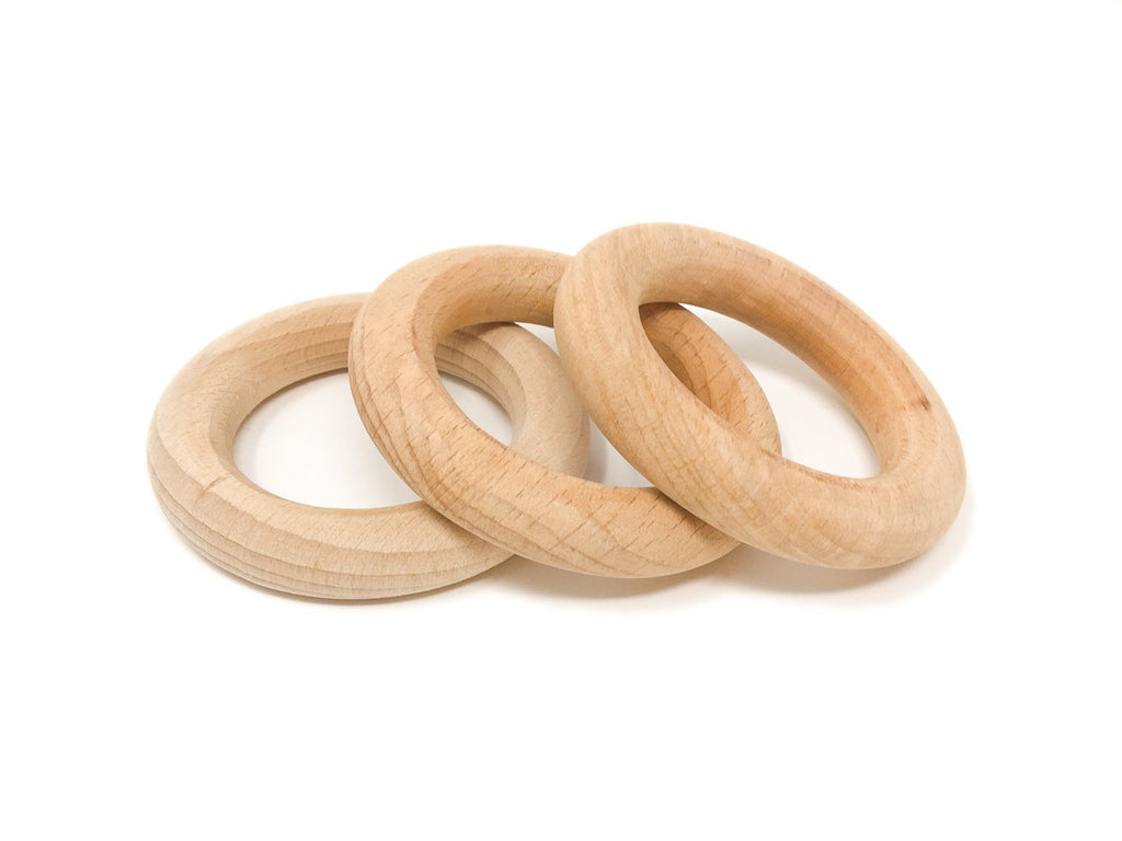 GRAPAT - HOOPS NATURAL SMALL 3 PC