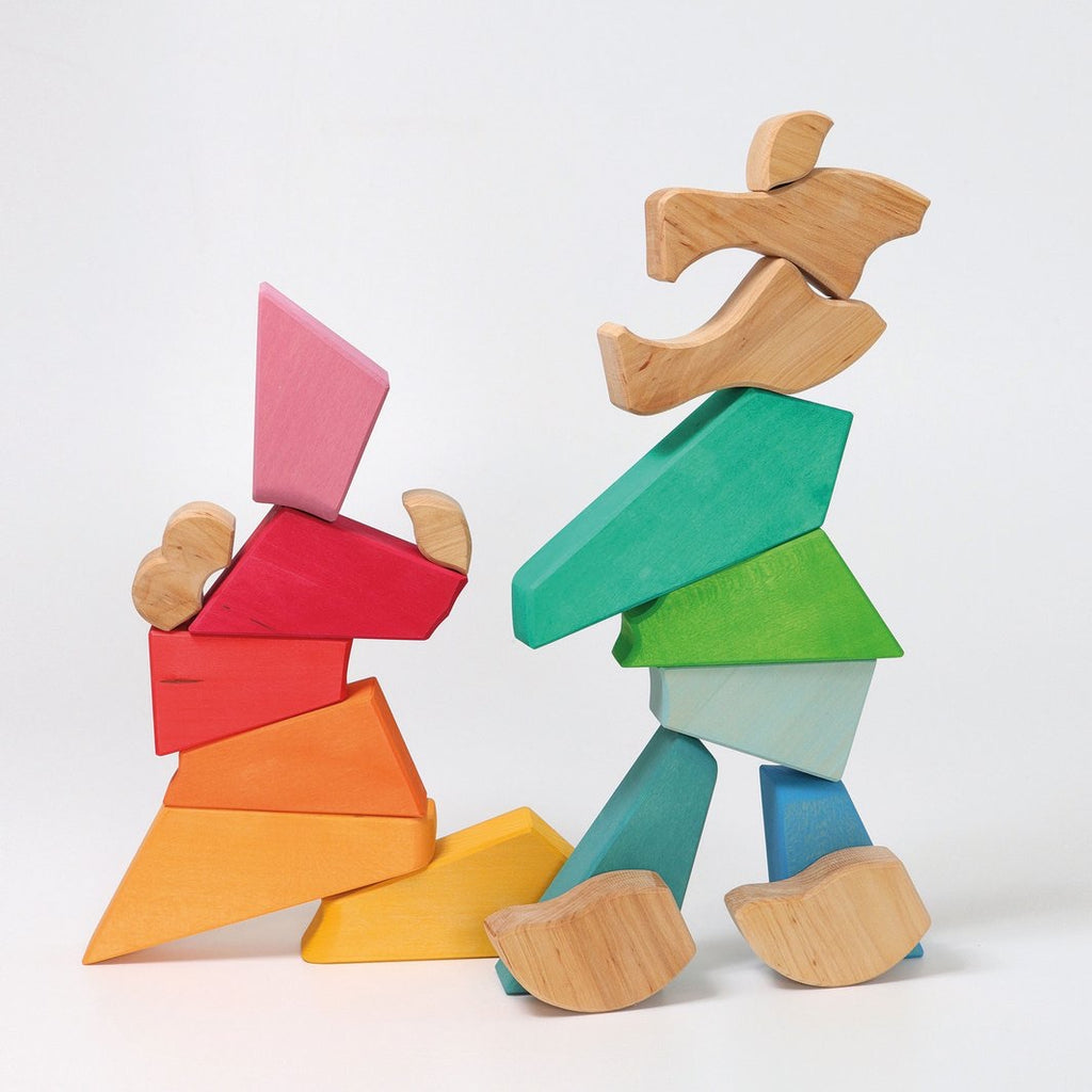 Grimm's Rainbow Lion Building Set