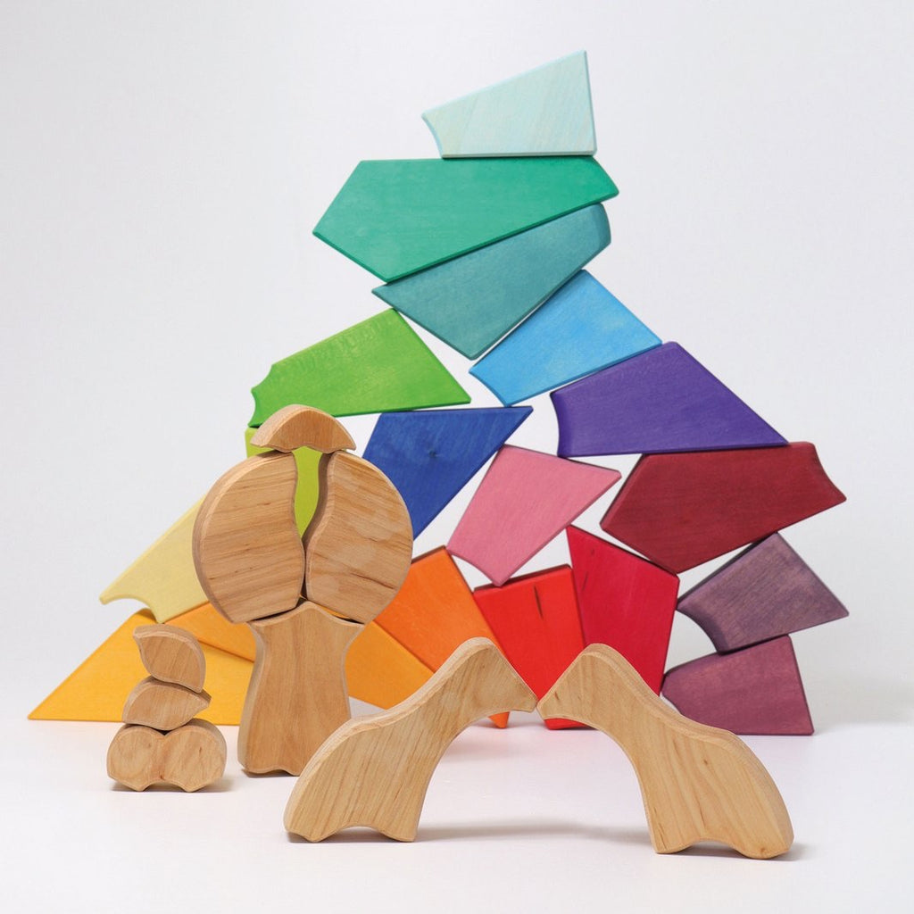 Grimm's Rainbow Lion Building Set