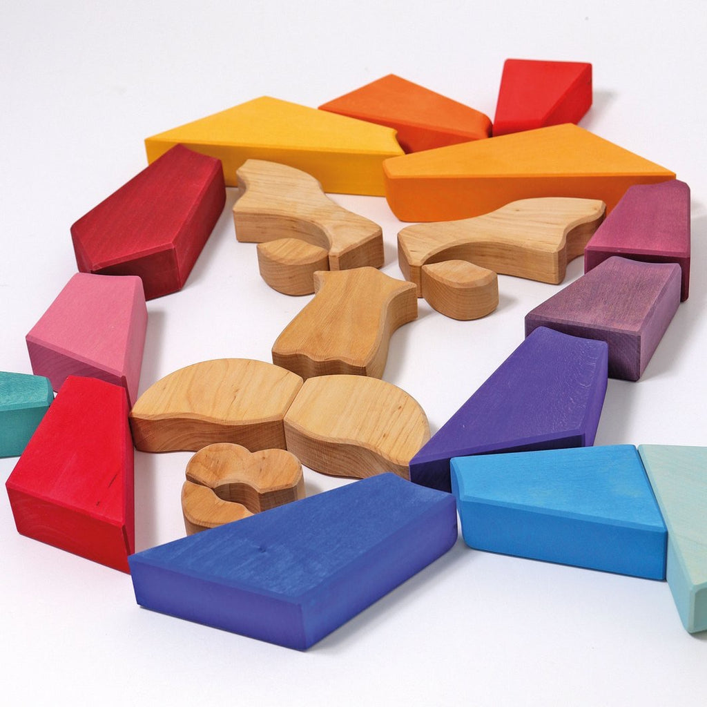 Grimm's Rainbow Lion Building Set