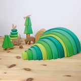 Grimm’S - Large Rainbow Forest Green