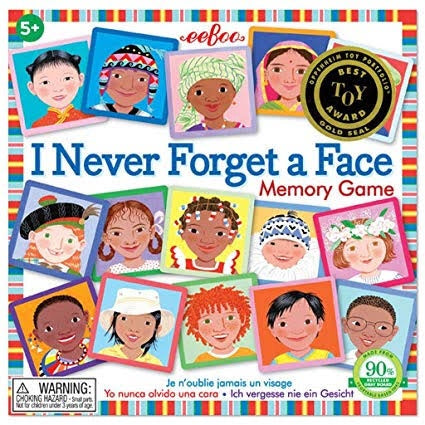 never forget a face matching game