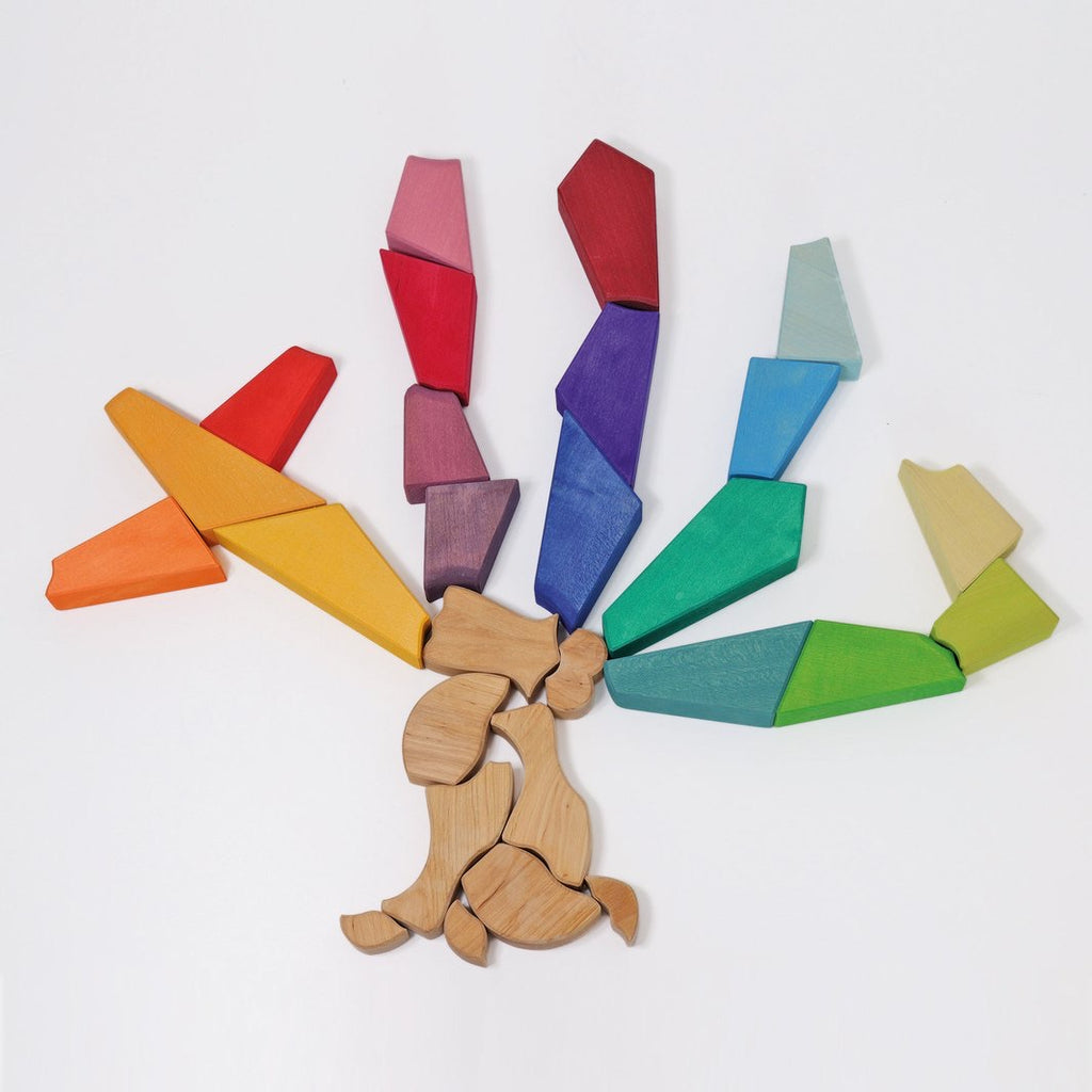 Grimm's Rainbow Lion Building Set