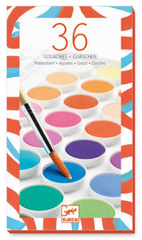 36 Gouache Colour Cakes